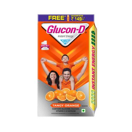 Glucon D Energy Drink Tangy Orange 